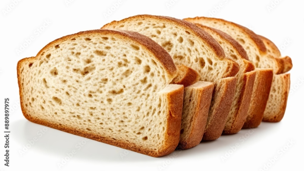 Freshly sliced bread ready for your next sandwich Freshly sliced bread ready for your next sandwich