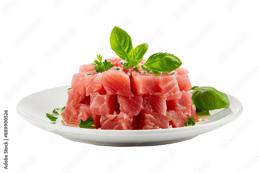 Fresh Tuna Salad with Basil and Parsley Fresh Tuna Salad with Basil and Parsley