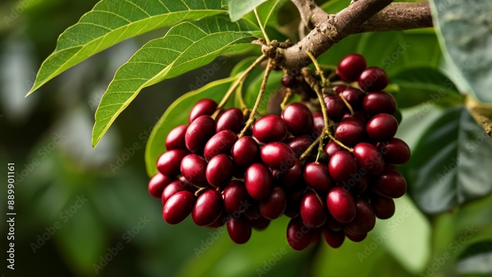Bountiful harvest of vibrant red berries Bountiful harvest of vibrant red berries