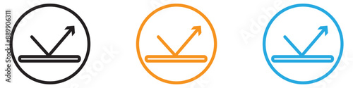 rebound vector logo set collection for web app ui