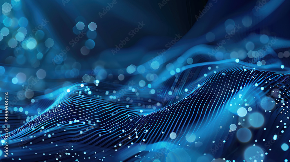 Abstract communication and future technology data flow