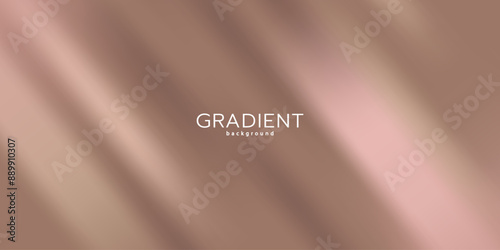 An elegant abstract background in a rose gold and bronze gradient. The soft, blurry light and shadow effects create a luxury feel, like silk or satin fabric. Perfect for a cosmetic or premium brand.