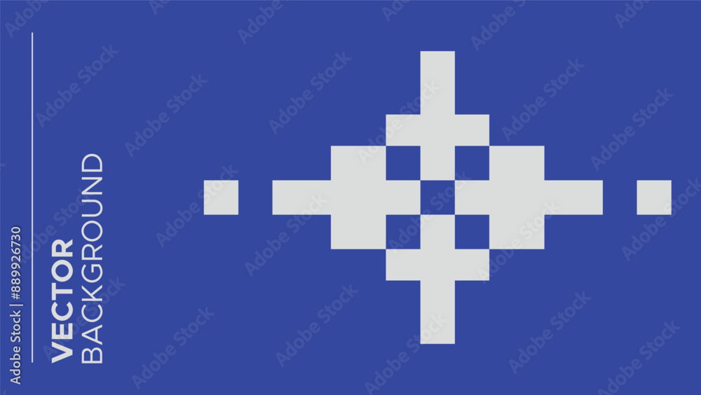 Obraz premium GEOMETRIC SHAPE GRAPHIC VECTOR BACKGROUND