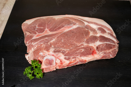 Pork shoulder chop