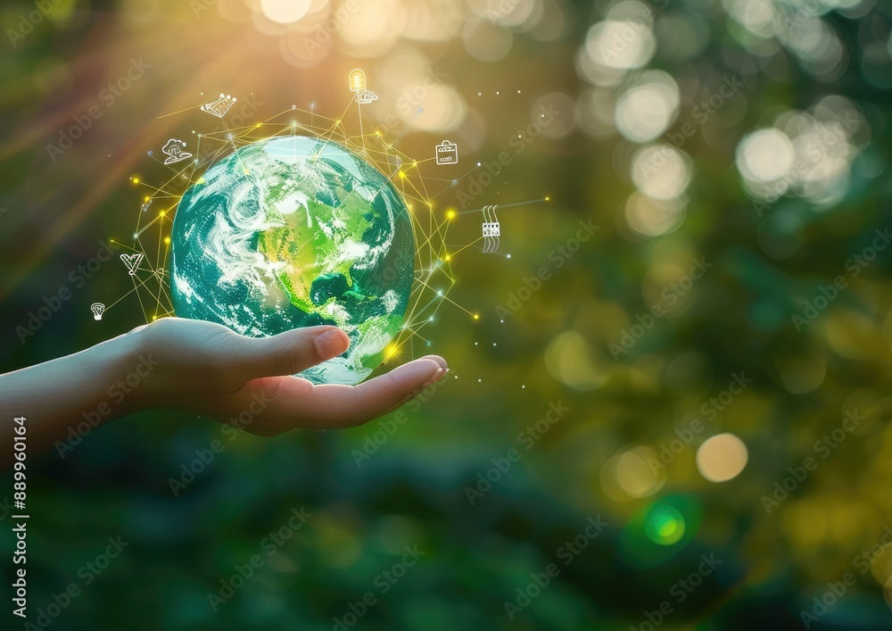 Global Network in Hand - Sustainable Future Global Network in Hand - Sustainable Future