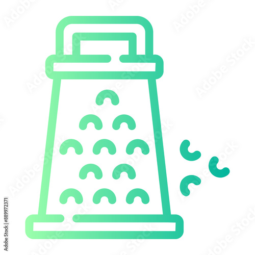 grater Line Gradient Icon