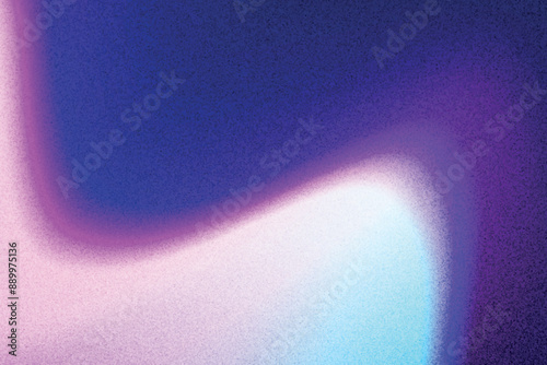 Dark blue and pink glowing grainy gradient background. Colorful noise texture backdrop for webpage header or banner.
