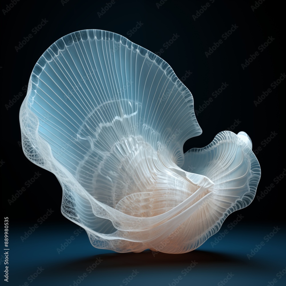 Abstract shell shape Abstract shell shape