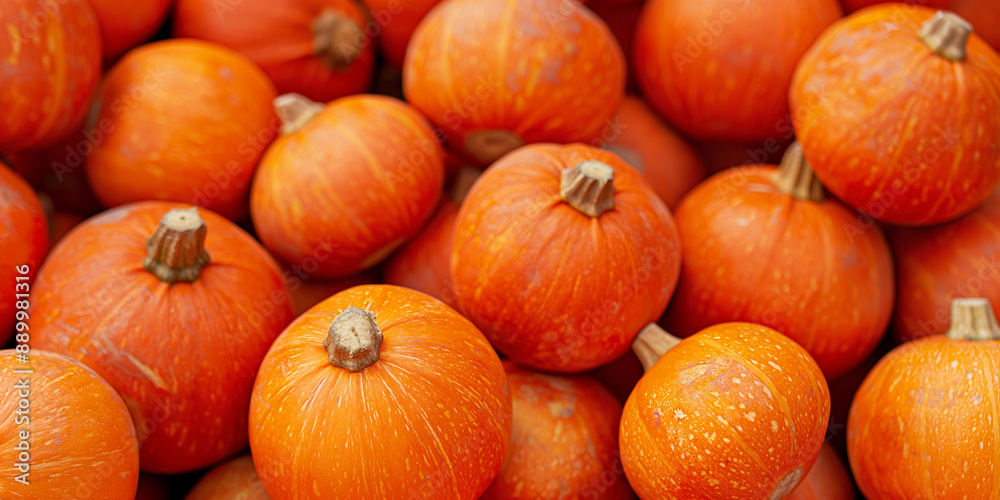 Pumpkin background, pastel pink and orange tones, warm and gentle atmosphere, autumn, Halloween concept image