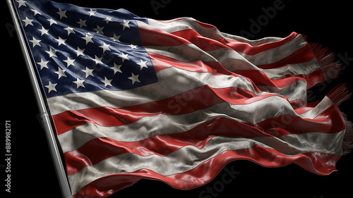 flag of united states of america, Generative AI.