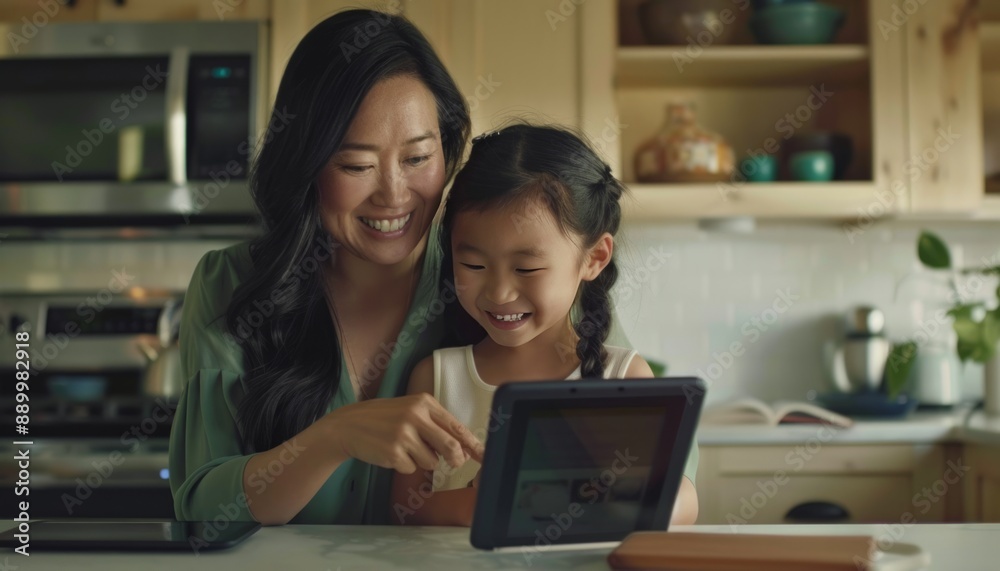 Mother and Daughter Learning Mother and Daughter Learning