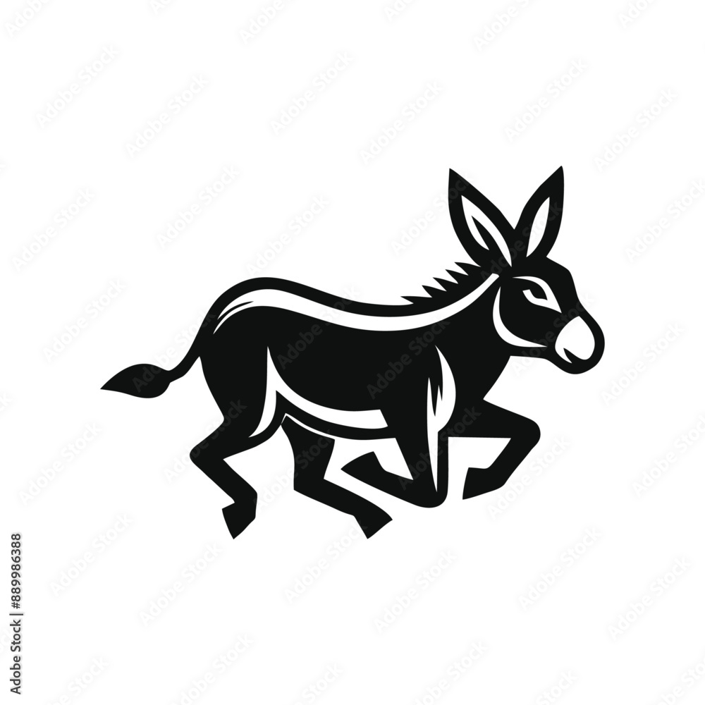 donkey logo icon design illustration donkey logo icon design illustration
