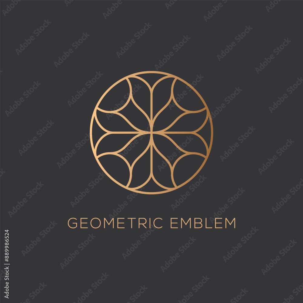 Geometric emblem Geometric emblem
