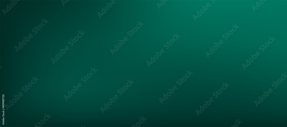 Fototapeta premium gradient background, gradient banner backdrop, green dark color gradient abstract poster header cover design