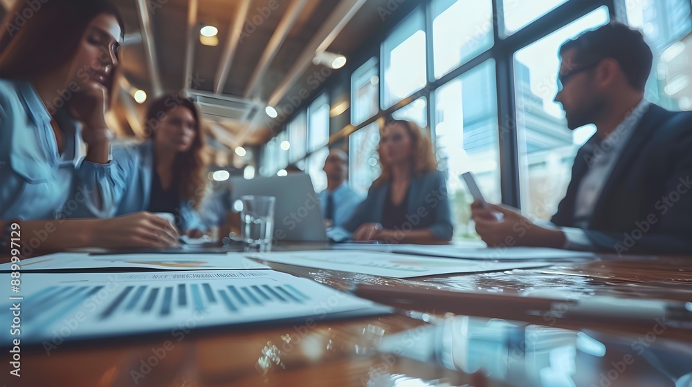 Wealth Management Team Strategizing Asset Allocation and Financial Planning Wealth Management Team Strategizing Asset Allocation and Financial Planning