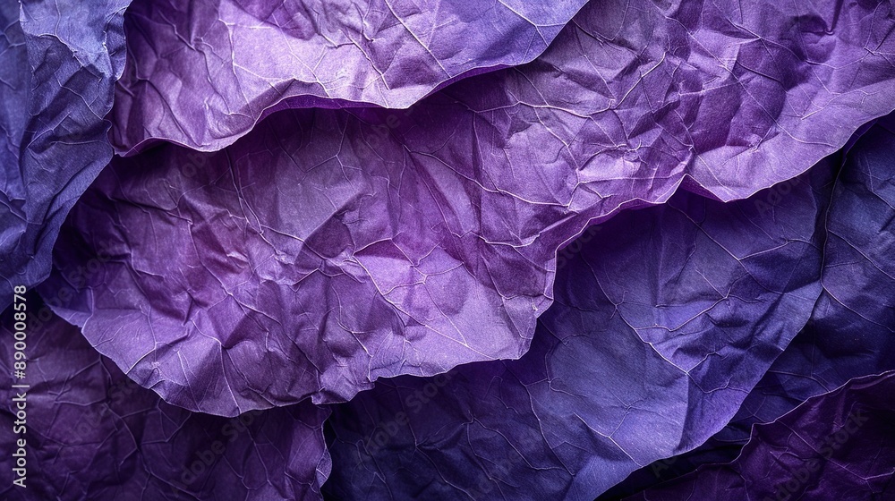 A close-up image of a purple and purple background with a wrinkled paper texture at the bottom A close-up image of a purple and purple background with a wrinkled paper texture at the bottom