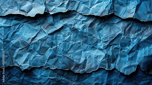 Wallpaper Mural   A detailed shot of a sheet with numerous layers of blue tissue paper visible Torontodigital.ca