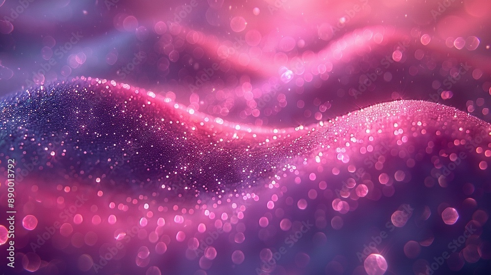 A detailed photo of a blue and pink backdrop, adorned with numerous tiny dots on top and at the image's base, creates an out-of-focus background A detailed photo of a blue and pink backdrop, adorned with numerous tiny dots on top and at the image's base, creates an out-of-focus background