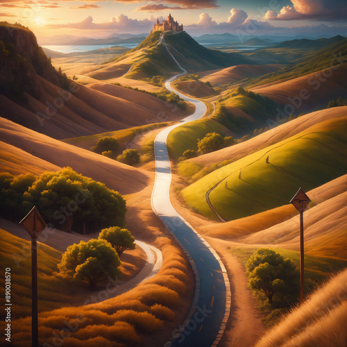 Road to the Castle.