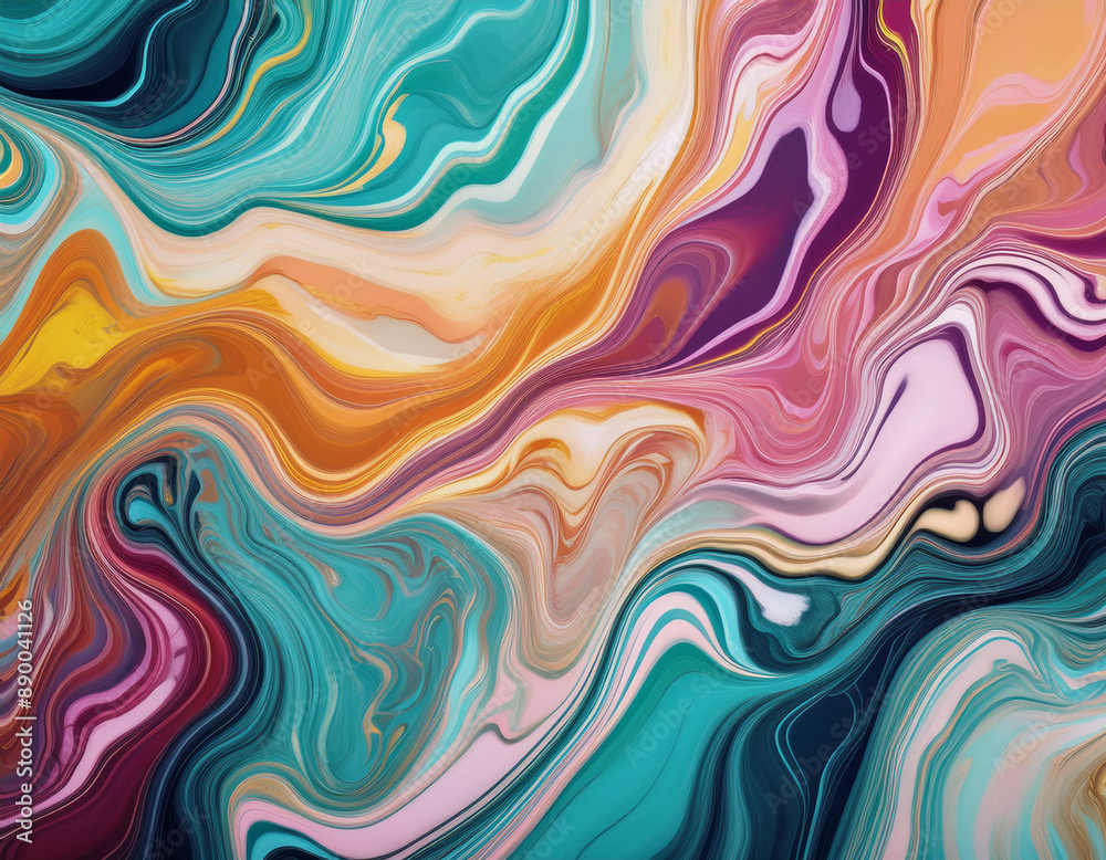 Colorful Marble Texture Background with Unique Patterns and Hues for Vibrant Designs Colorful Marble Texture Background with Unique Patterns and Hues for Vibrant Designs