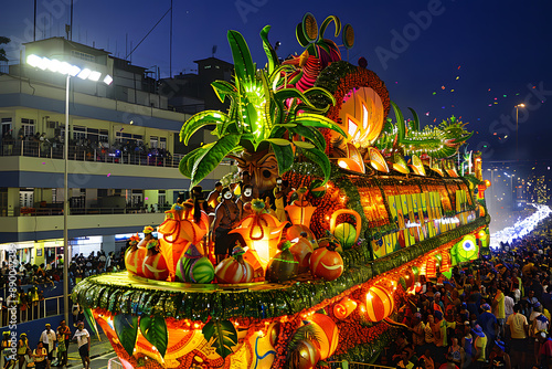 Rio de Janeiro Carnival with sambodromos, dances and lots of partying in Brazil