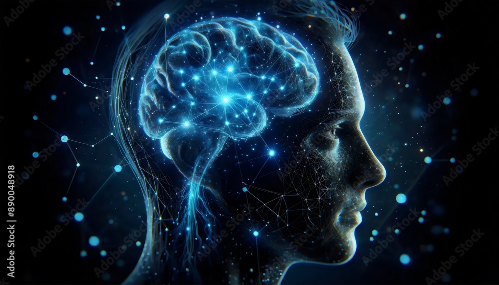 Neuronas y Sinapsis: El Arte de la Mente, Cerebro, Ciencia, Ai