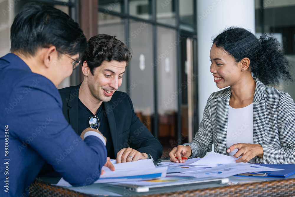 Group of business people meeting. Business team marketing deal projects. Present work. Sign contract. Group of business people meeting. Business team marketing deal projects. Present work. Sign contract.