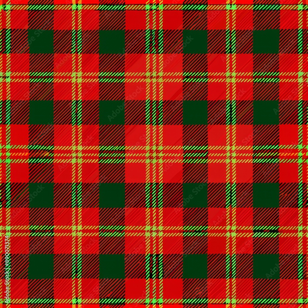 seamless pattern of tartan plaid with watercolor effects, blending colors seamlessly, Generative AI seamless pattern of tartan plaid with watercolor effects, blending colors seamlessly, Generative AI