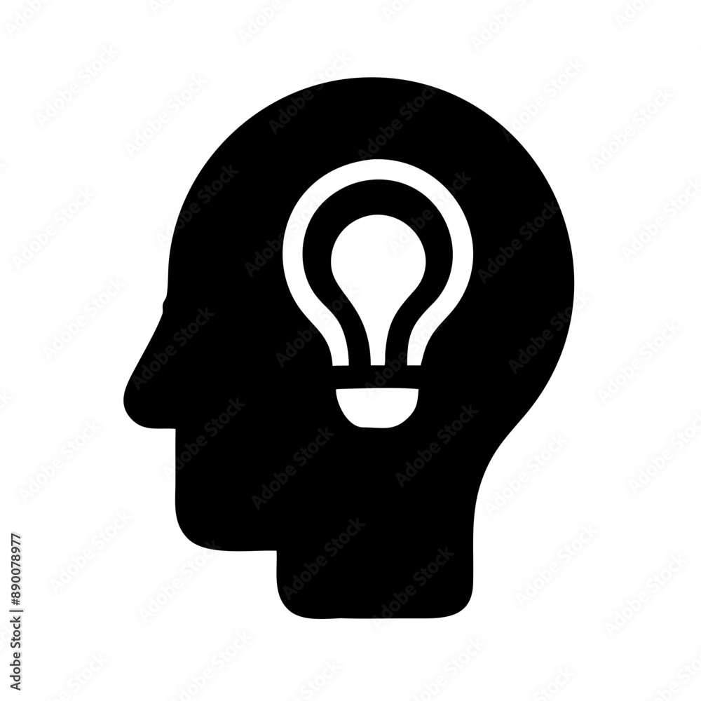 innovation-, Black vector Icon, Minimalist, Black and White innovation-, Black vector Icon, Minimalist, Black and White