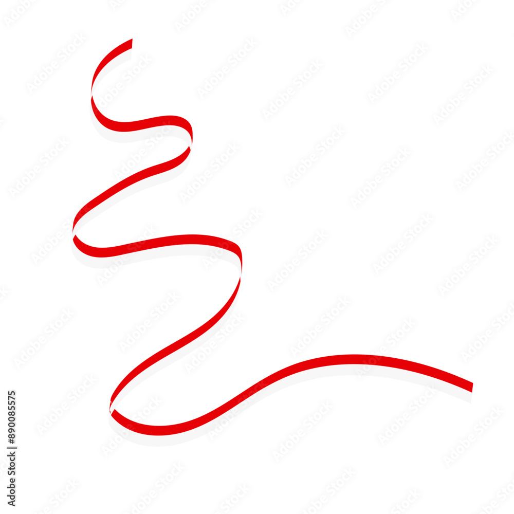 Indonesia Flag Ribbon Indonesia Flag Ribbon
