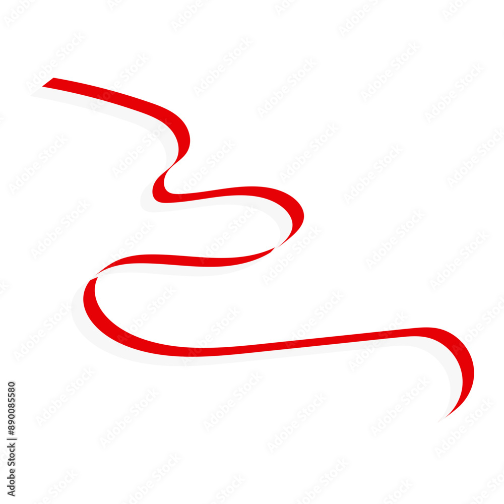 Indonesia Flag Ribbon Indonesia Flag Ribbon