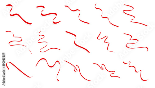 Indonesia Flag Ribbon SET