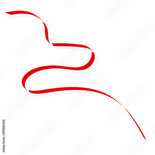 Indonesia Flag Ribbon