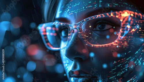 Data visualization brings clarity to close-up tech, AI, and business insights