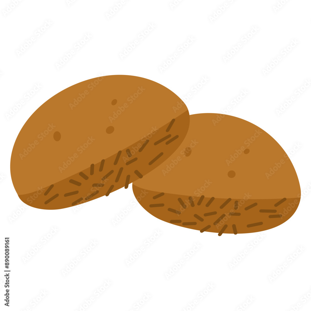 Gambar kue pukis cokelat meses vector illustration, chocolate pukis cake isolated on white background, indonesian traditional snack, street food indonesia Gambar kue pukis cokelat meses vector illustration, chocolate pukis cake isolated on white background, indonesian traditional snack, street food indonesia