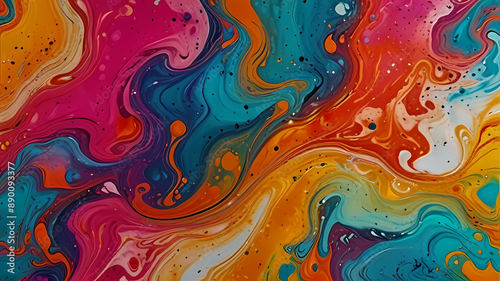 Abstract Background With Random Color liquid marble theme Abstract Background With Random Color liquid marble theme