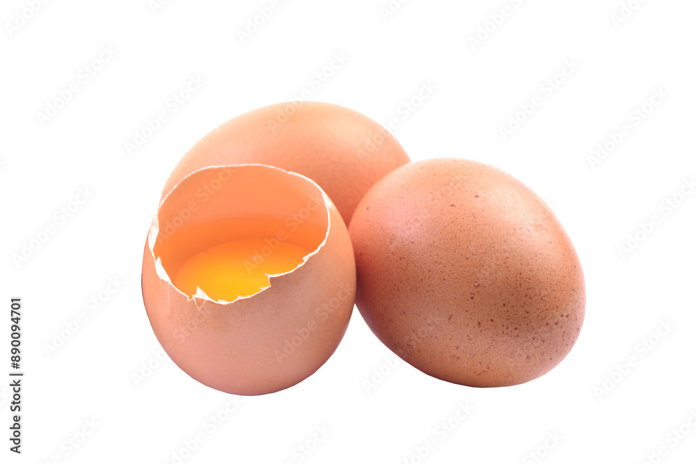 Eggs isolated on white background Eggs isolated on white background