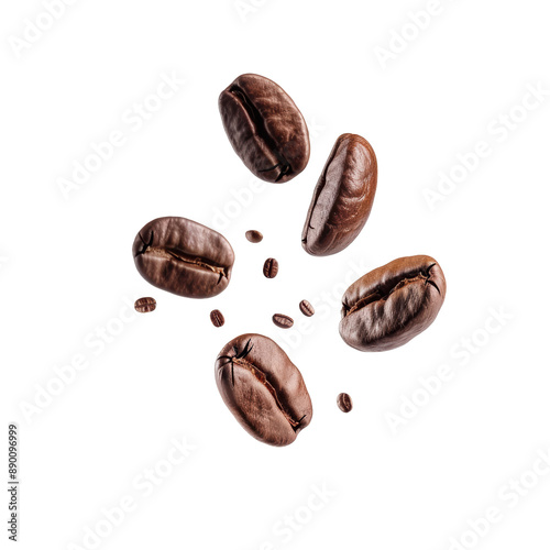 Flying Coffee beans