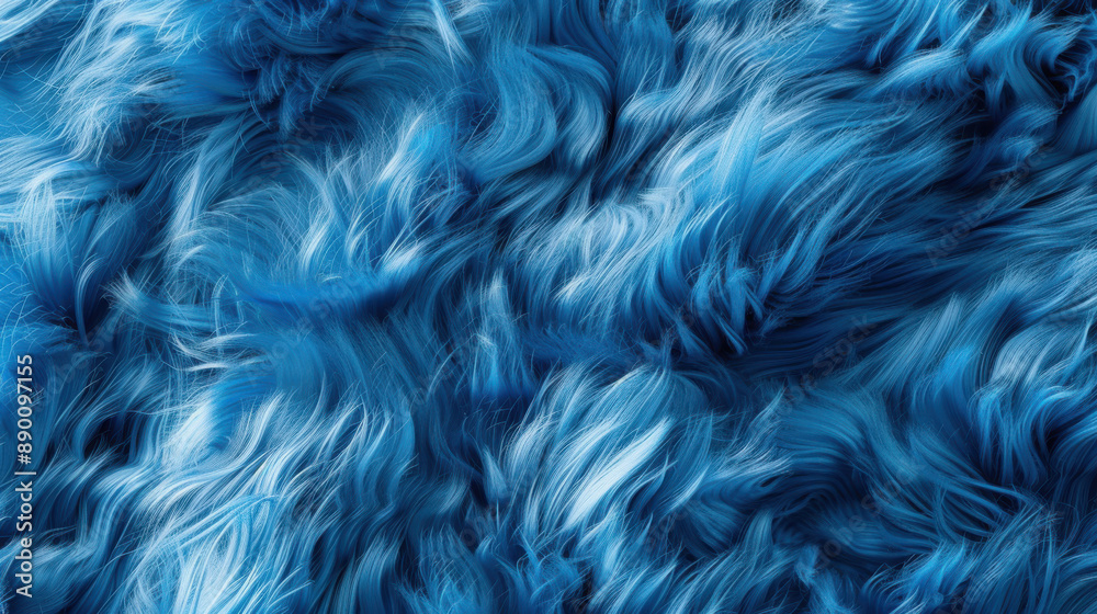 Smooth and luxurious blue fur texture background, exuding elegance and sophistication Smooth and luxurious blue fur texture background, exuding elegance and sophistication