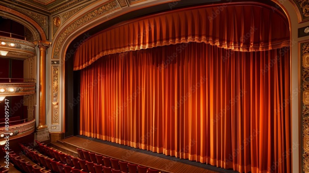 Fototapeta premium richly decorated cake with colorful frosting and intricate designs