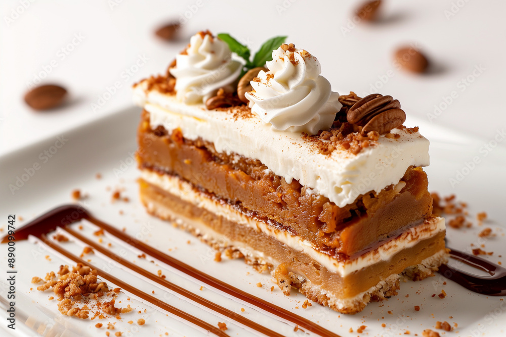 Sweet potato cake with smoked paprika caramel Sweet potato cake with smoked paprika caramel