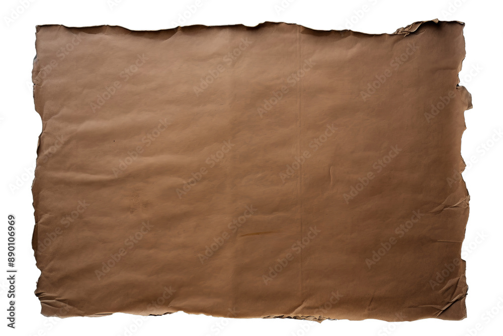 Obraz premium Antique parchment paper with a textured, aged appearance perfect for vintage projects, invitations, or artistic backgrounds.