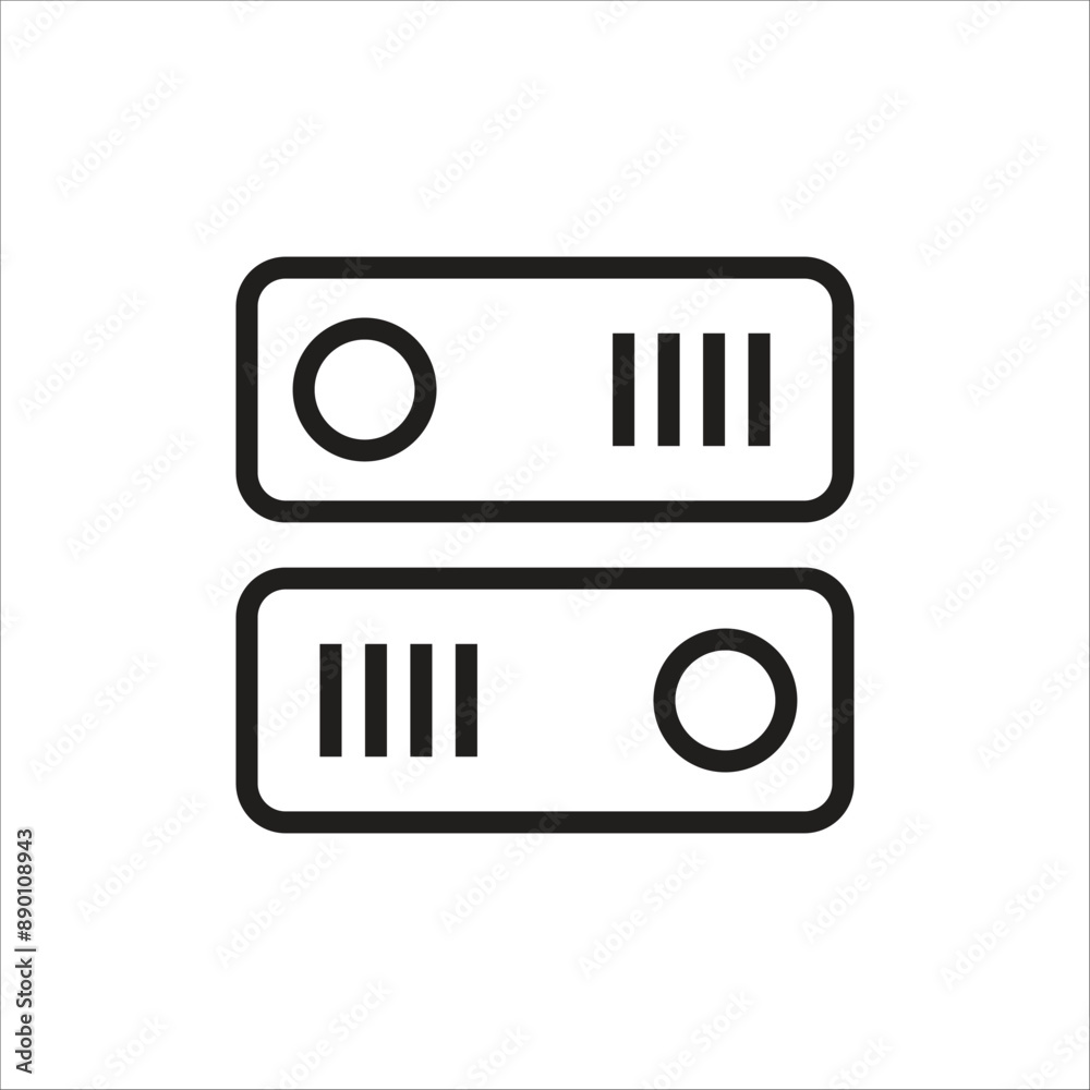 swicth button vector icon line template swicth button vector icon line template