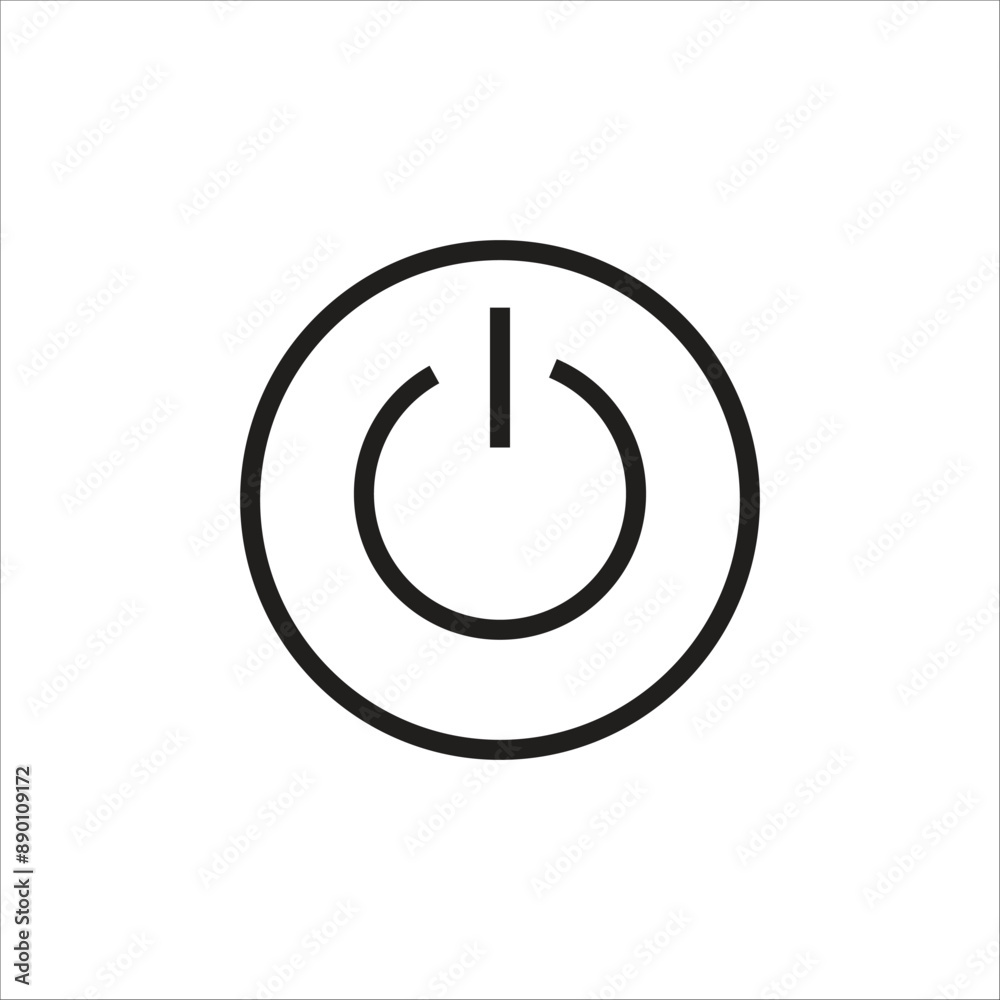 swicth button vector icon line template swicth button vector icon line template