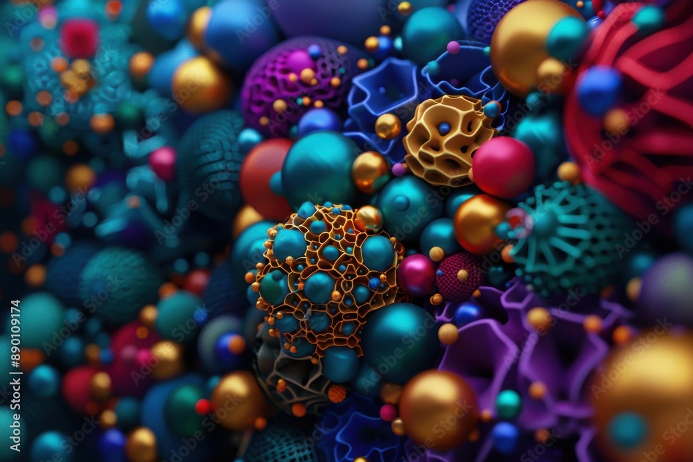 Colorful abstract close-up of intricate geometric spheres and patterns, showcasing vivid colors and unique textures for artistic backgrounds. Colorful abstract close-up of intricate geometric spheres and patterns, showcasing vivid colors and unique textures for artistic backgrounds.