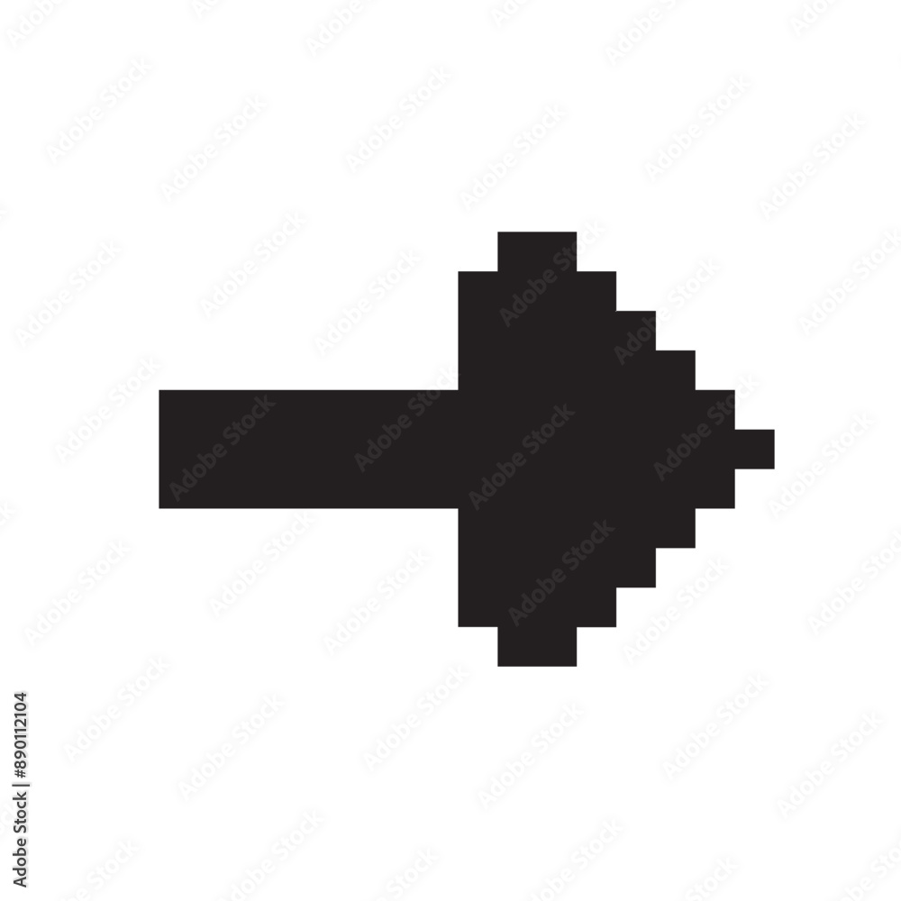 Obraz premium Pixel Arrow