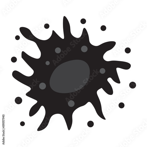 apoptosis glyph icon