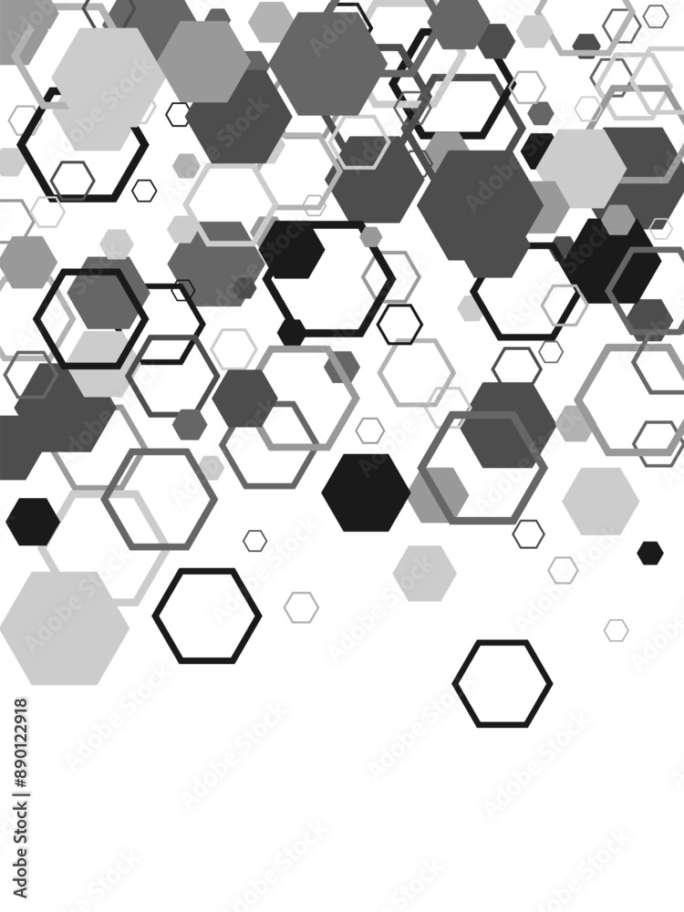 abstract background with hexagons abstract background with hexagons