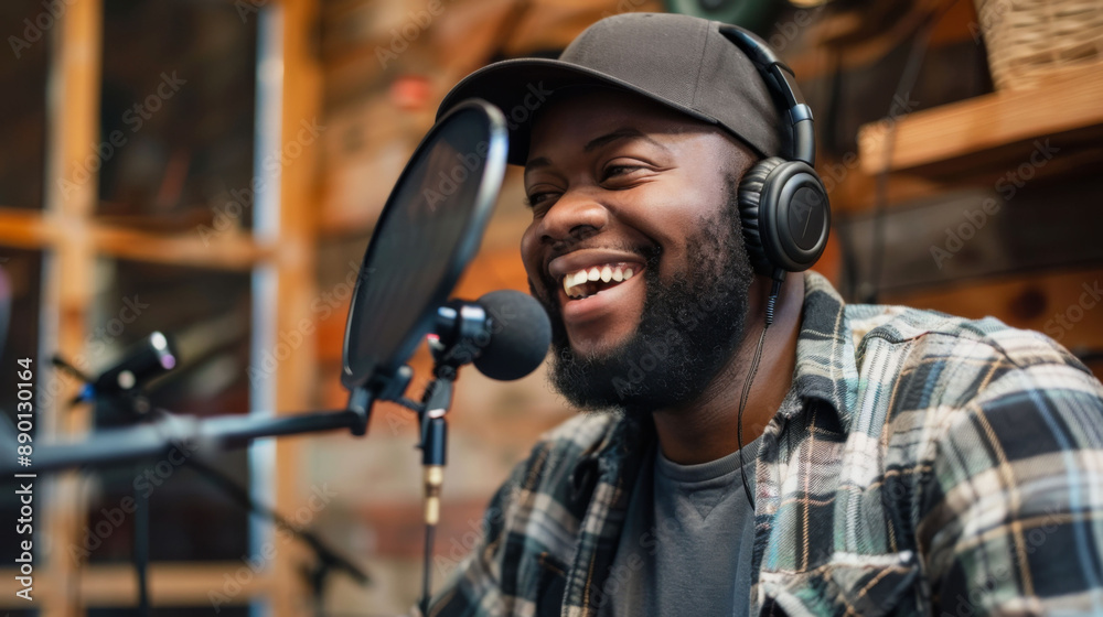 Mic Check, One, Two: A Radio Star's Infectious Smile Mic Check, One, Two: A Radio Star's Infectious Smile