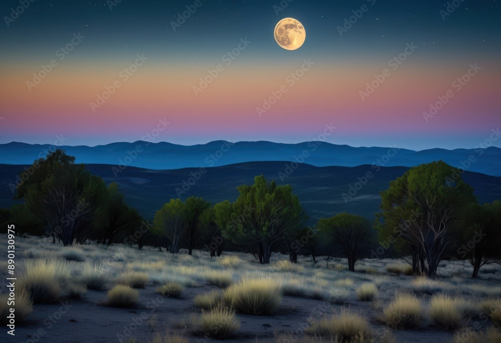 luminous full moon illuminating secluded plateau nightfall, moonlit, moonlight, celestial, clear, stars, moonbeam, dark, sky, moonshine, lunar, atmosphere luminous full moon illuminating secluded plateau nightfall, moonlit, moonlight, celestial, clear, stars, moonbeam, dark, sky, moonshine, lunar, atmosphere